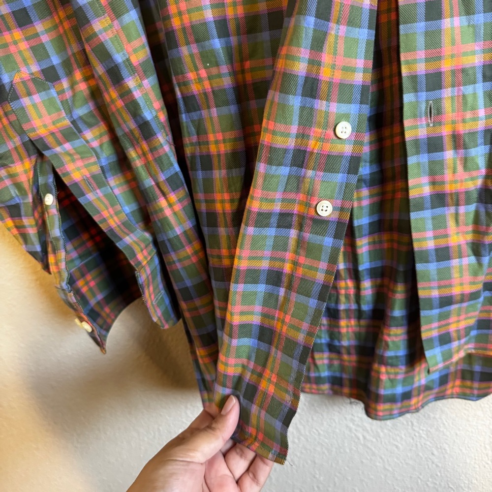 MAUS AND HOFFMAN Plaid Button-Up Shirt - Picture 6 of 9